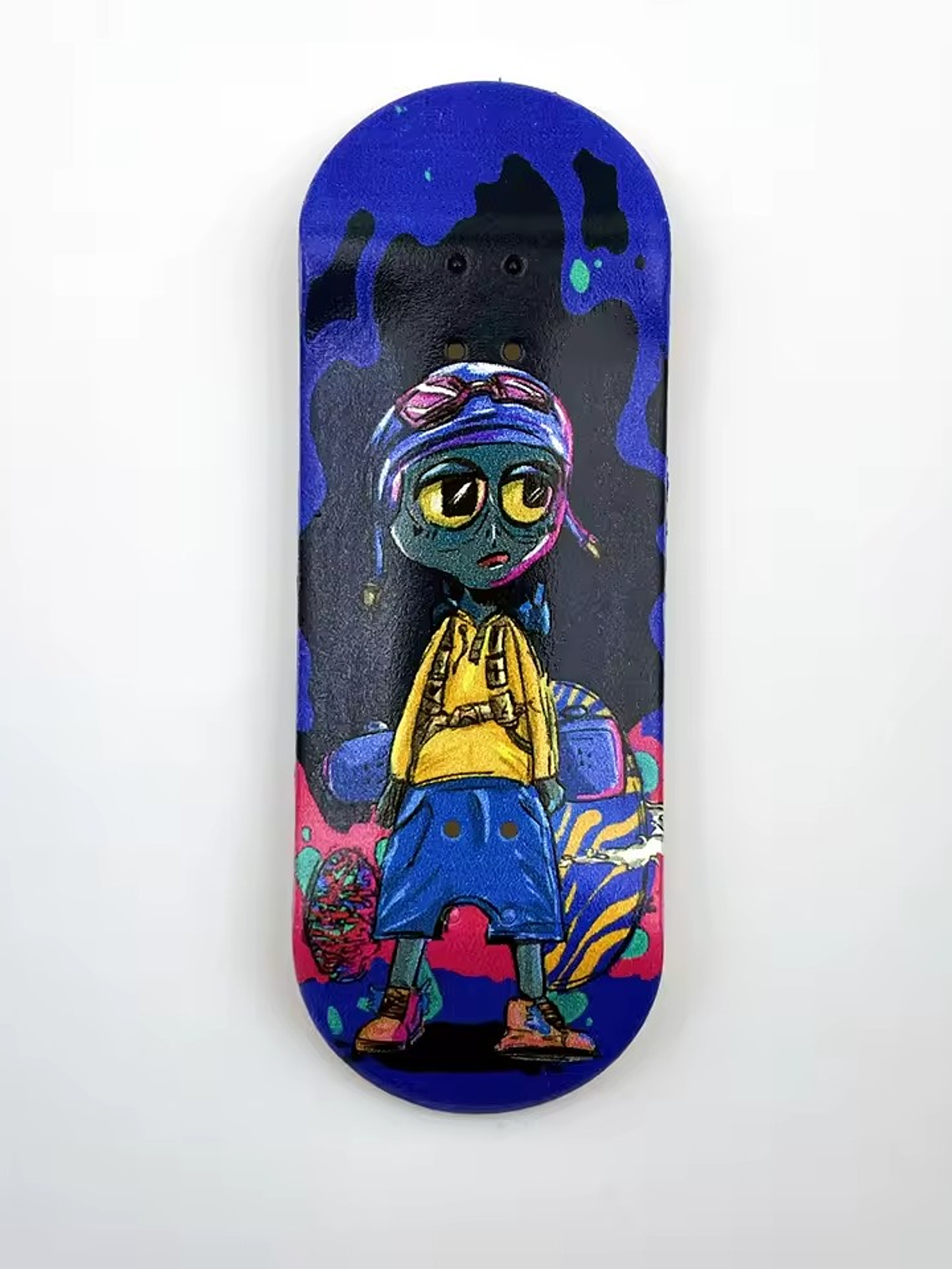 Tabla madera de arce Fingerboard 34mm profesional aliens 1