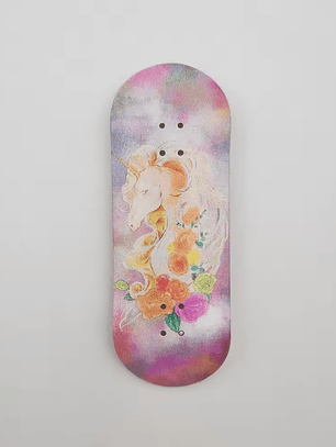 Tabla madera de arce Fingerboard 34mm profesional unicornio