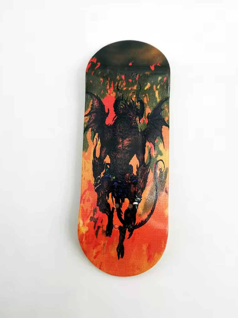 Tabla madera de arce Fingerboard 34mm profesional demonio 1