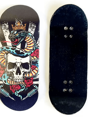 Tabla madera de arce Fingerboard 36mm profesional calavera