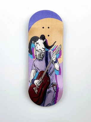 Tabla madera de arce Fingerboard 34mm profesional cabra guitarra