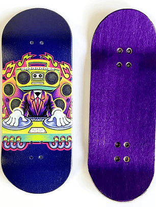 Tabla madera de arce Fingerboard 36mm profesional DJ