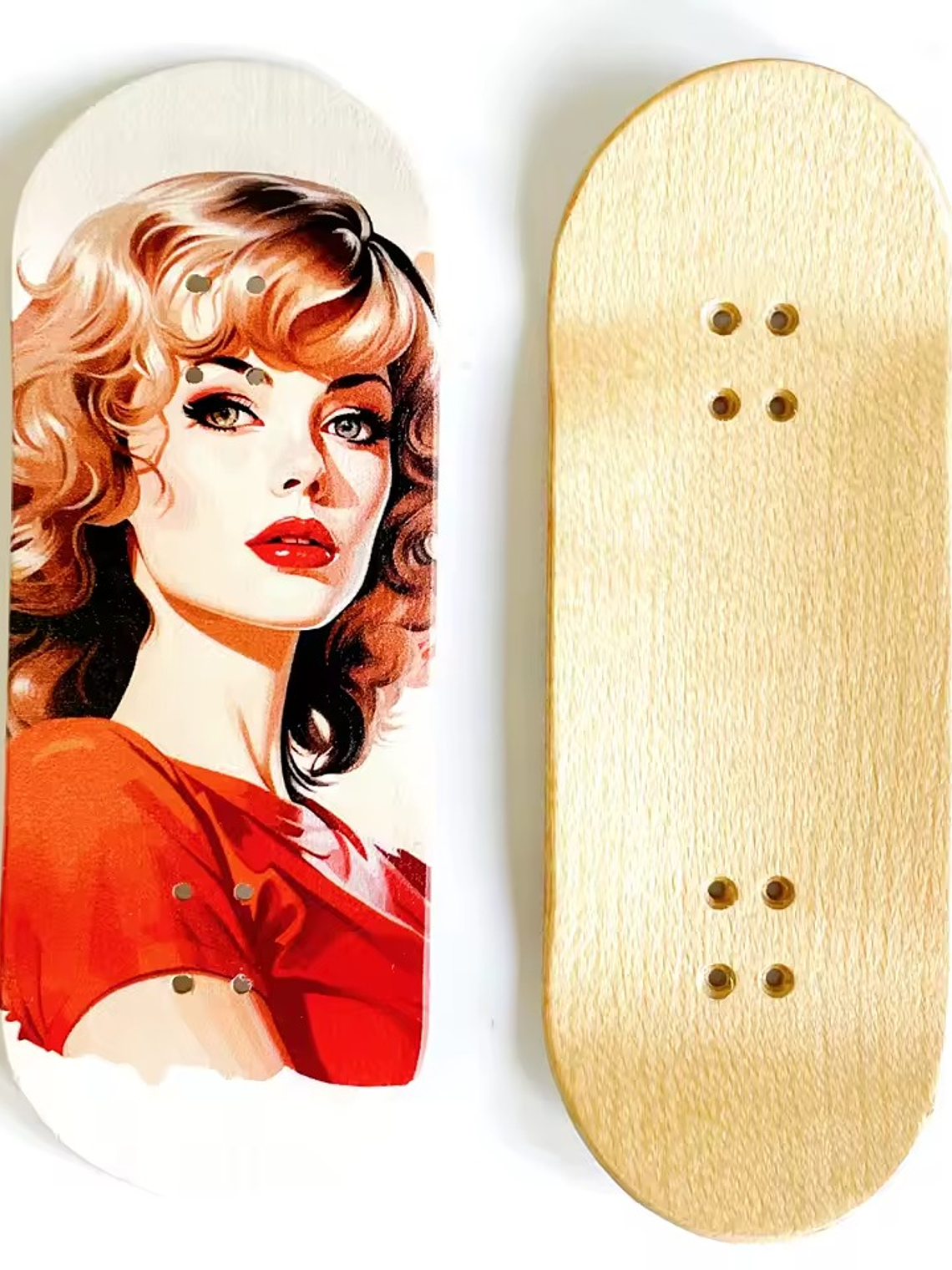 Tabla madera de arce Fingerboard 36mm profesional Woman 1