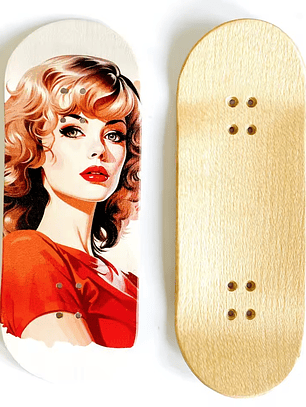 Tabla madera de arce Fingerboard 36mm profesional Woman