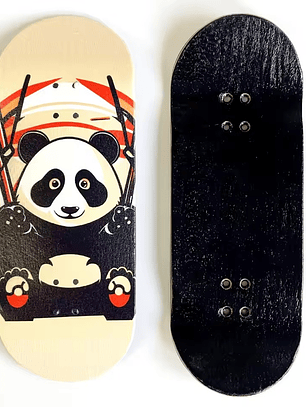 Tabla madera de arce Fingerboard 36mm profesional Panda