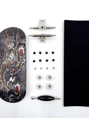 Tabla fingerboard 34 mm Dragon completa