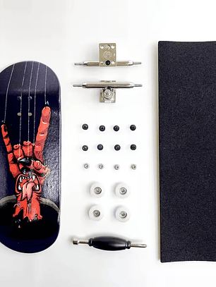 Tabla fingerboard 34 mm Rock completa