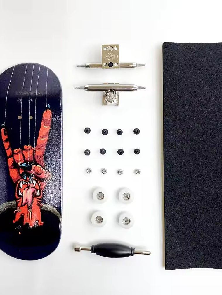 Tabla fingerboard 34 mm Rock completa 1