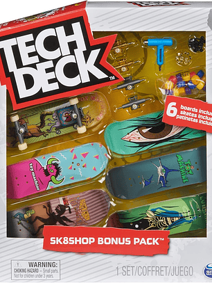 TECH DECK, Toy Machine Sk8shop