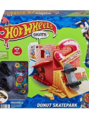 Fingerboard Hot Wheels Pista Skatepark del Donut