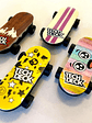 Tech Deck Bendy Boards - Mini borradores coleccionables para patineta, fingerboard de goma (juego 1) - Miniatura 2