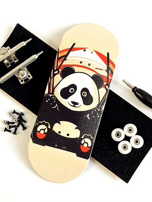 Tabla fingerboard 36mm Panda completa
