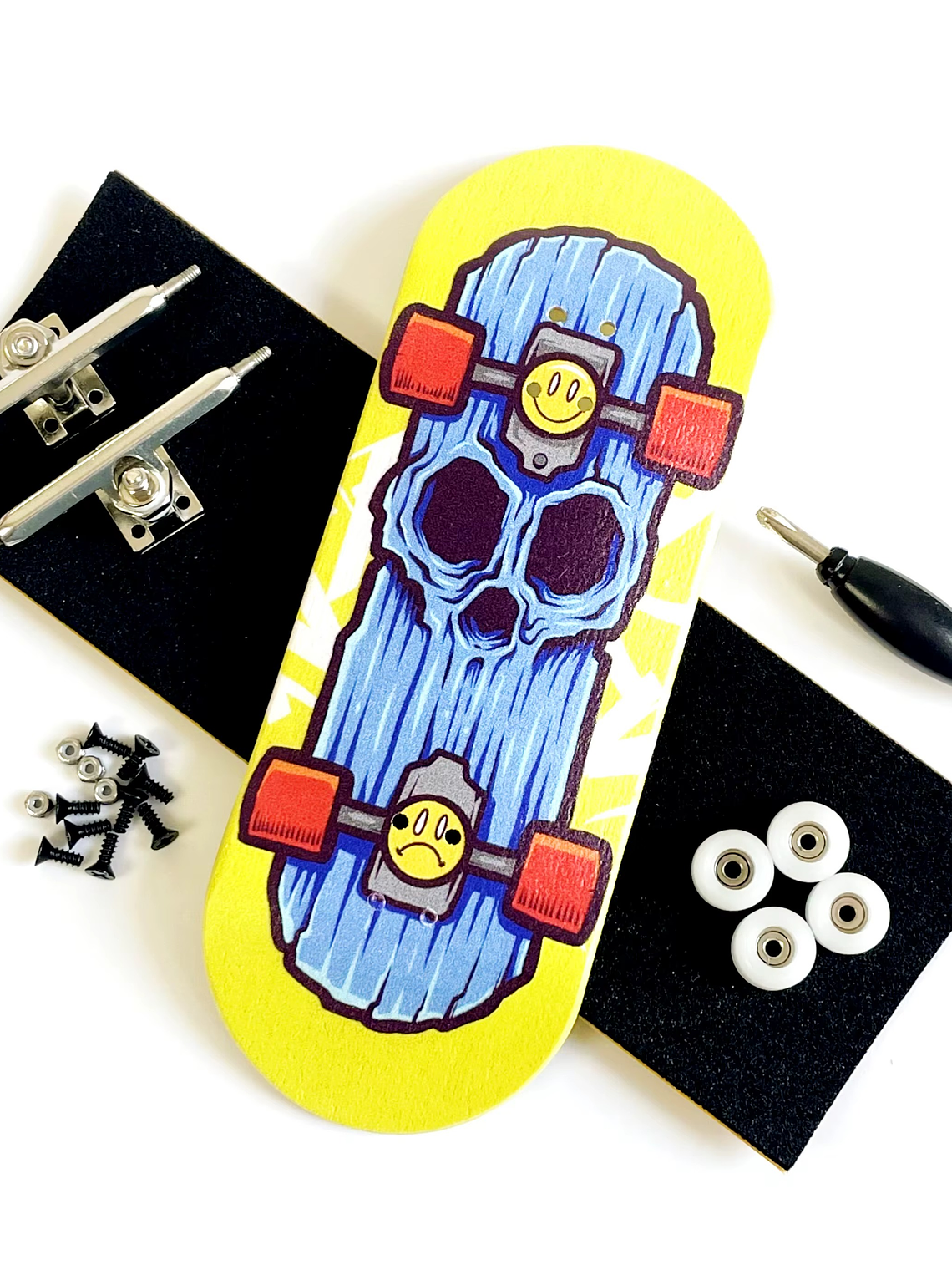 Tabla fingerboard 36mm Skate completa 1