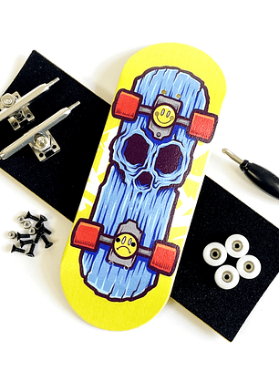 Tabla fingerboard 36mm Skate completa