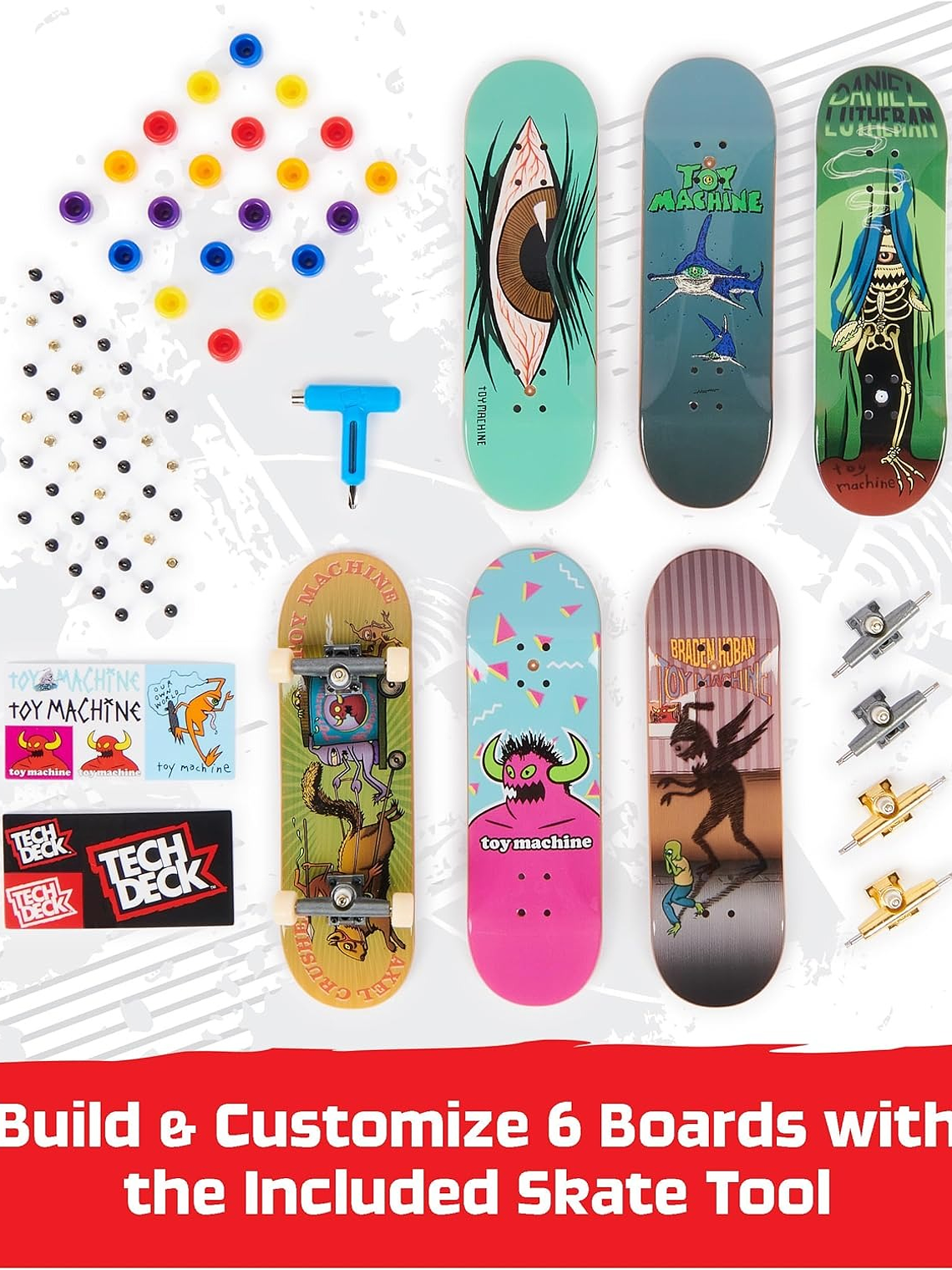 TECH DECK, Toy Machine Sk8shop 2