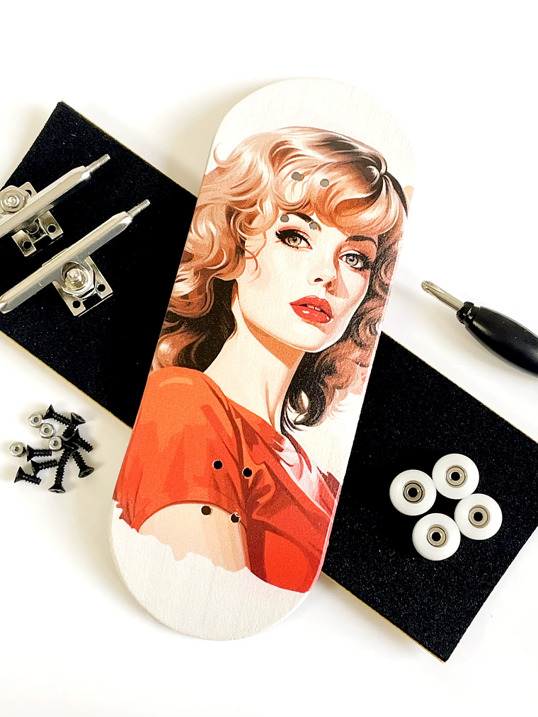 Tabla fingerboard 36mm Woman completa 1