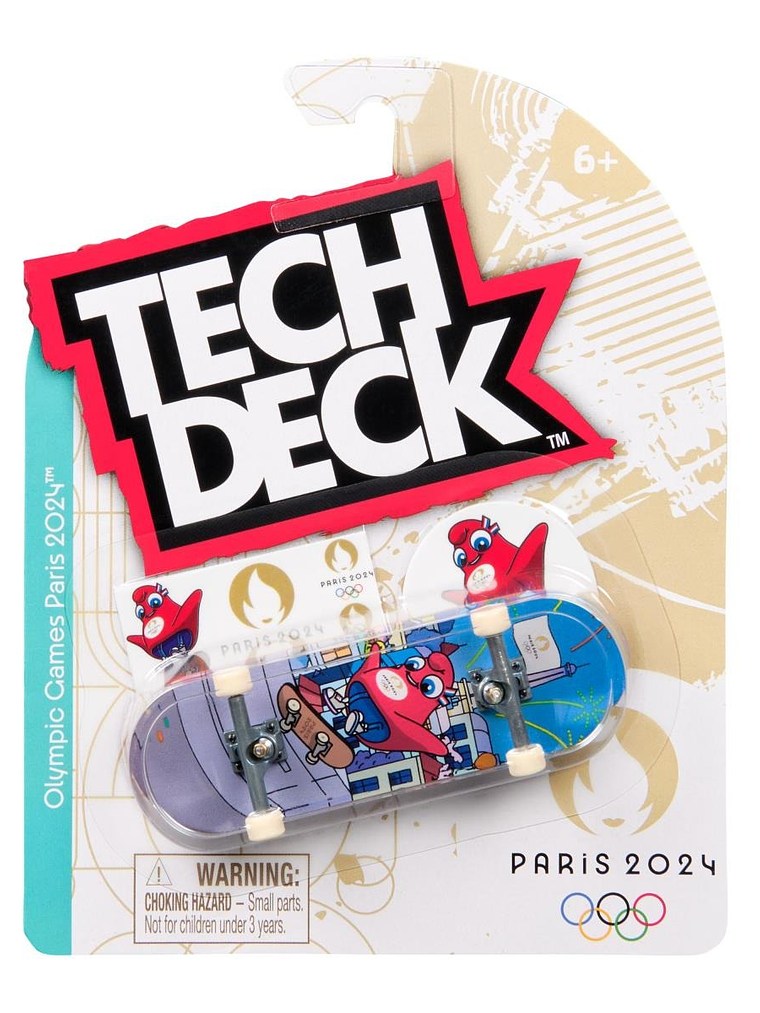 Tech Deck 96mm Fingerboard M50 Paris Olympics 2024 - Paris City 1