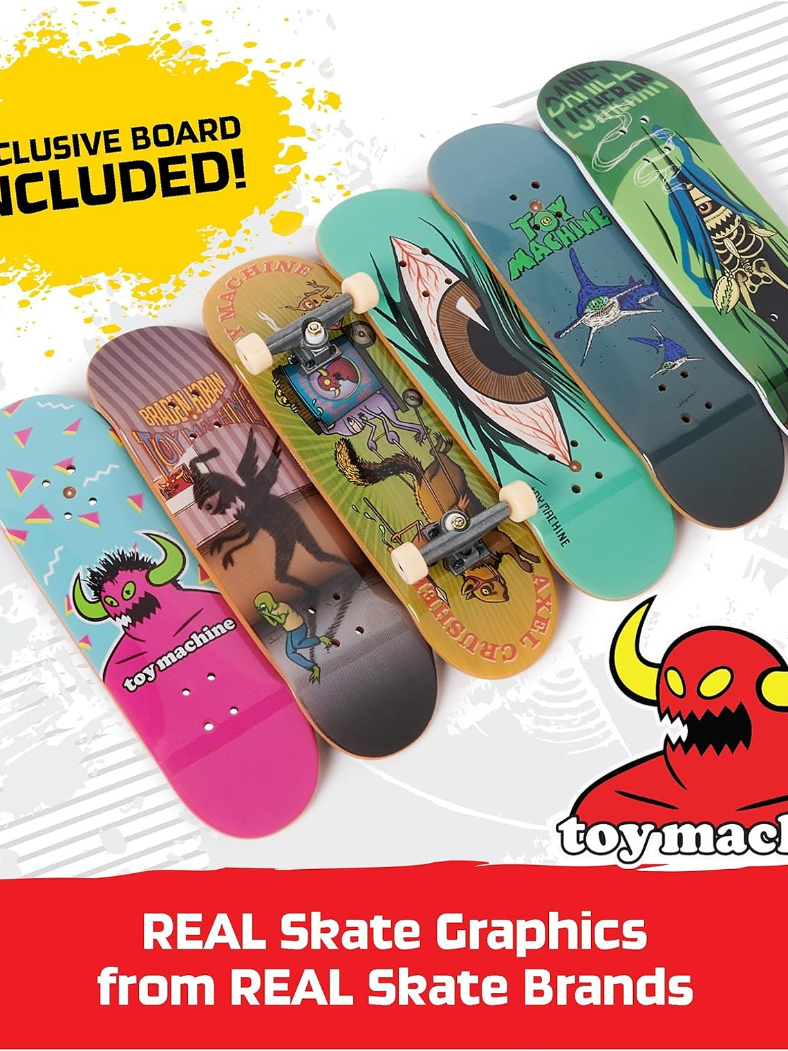 TECH DECK, Toy Machine Sk8shop 3