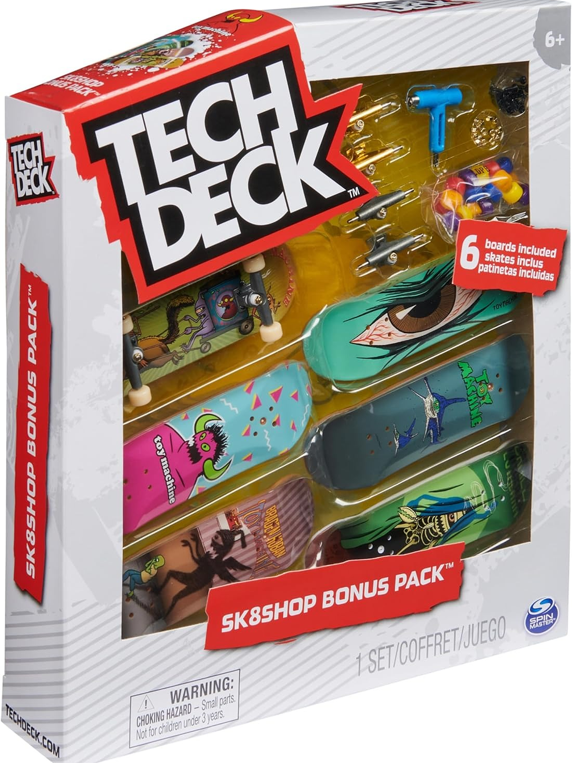 TECH DECK, Toy Machine Sk8shop 4