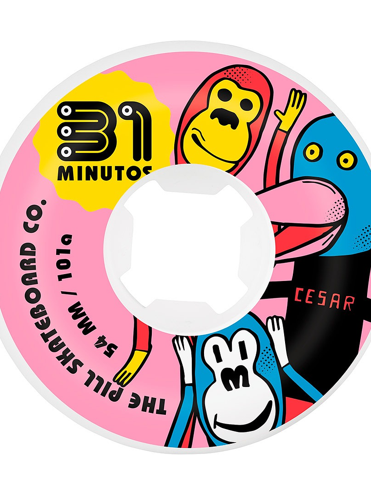Pill x 31 Minutos - Ruedas Cesar 54mm - 101a 1