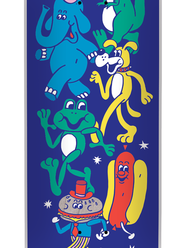 Pill - Tabla Animal Friends Blue 8.0 x 31.75 2