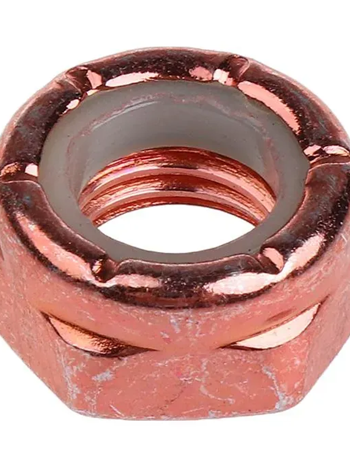 Set 4 Tuercas eje trucks skate cobre 1