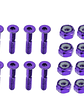 Set 8 Tornillos Colores Skate Allen Importados 1