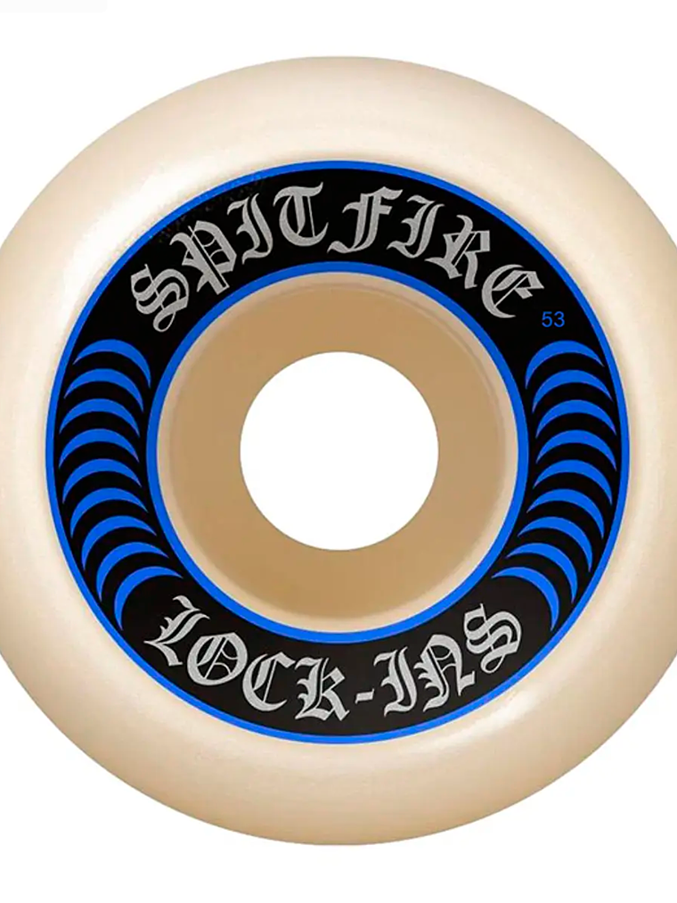 Ruedas Spitfire - Lock ins F4 99A - 53mm 1