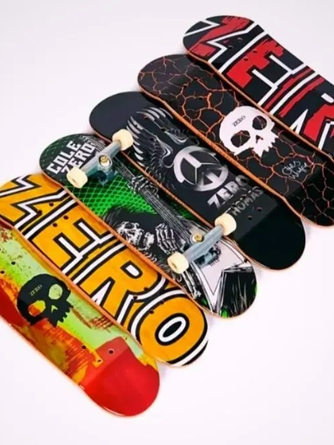 Tech Deck Fingerboard Sk8shop Zero Bonus Pack 6 Patinetas Dedos 5