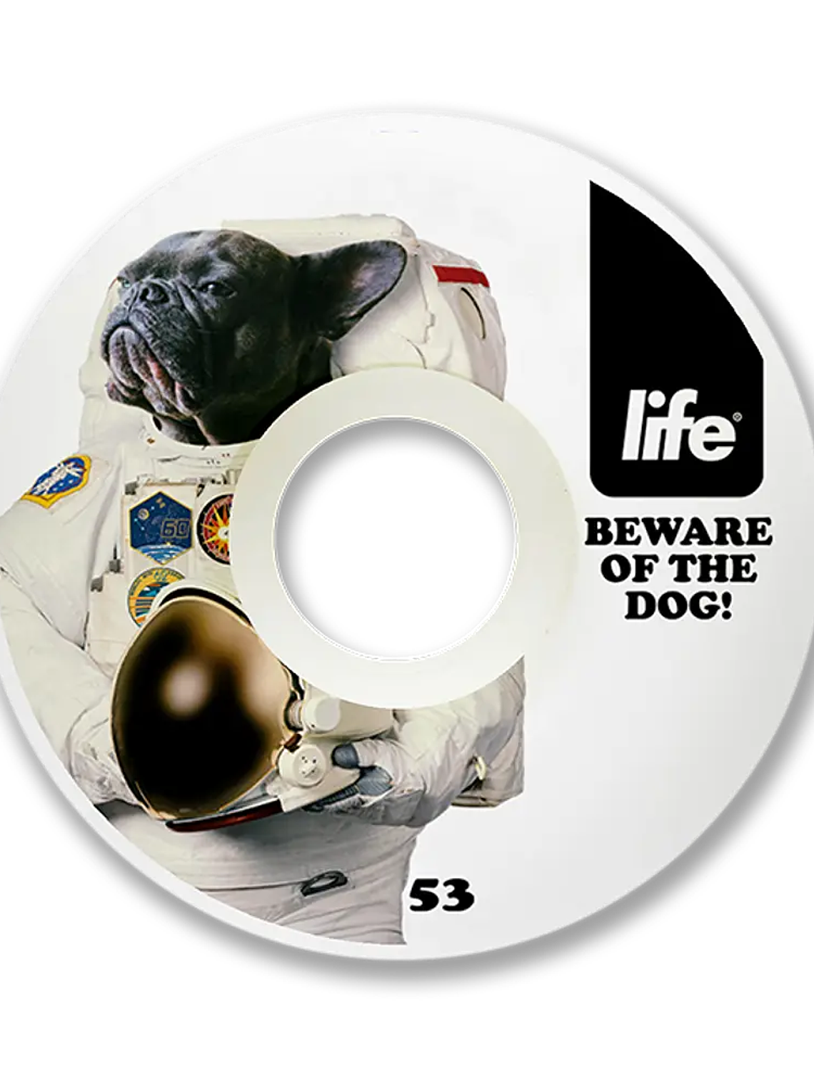 Ruedas Life - Dog White - 53mm 1