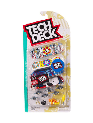 TECH DECK PACK DE 4 – ELEMENT BLIND