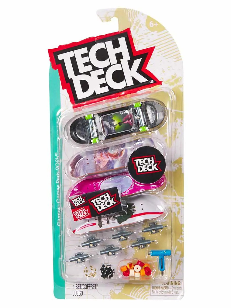 TECH DECK PACK DE 4 – SHANE O NEILL 2024 1