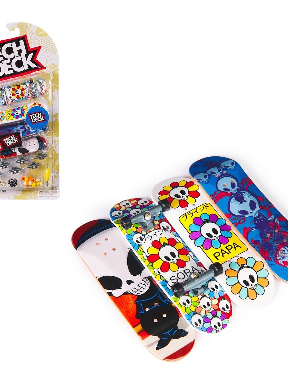 TECH DECK PACK DE 4 – ELEMENT BLIND 2