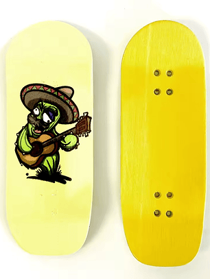 Tabla madera de arce Fingerboard 35mm profesional Cactus