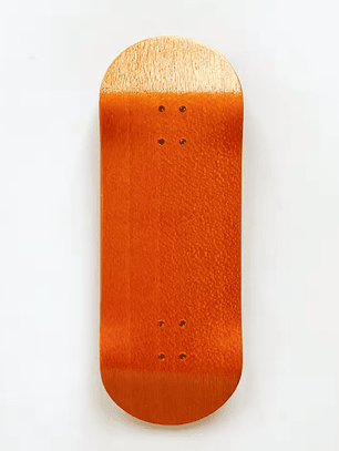 Tabla madera de arce Fingerboard 34mm profesional Orange