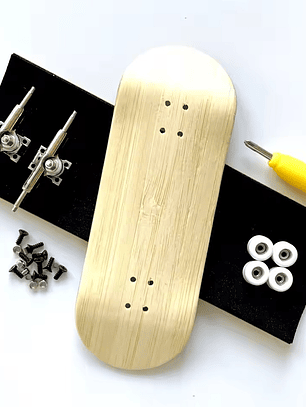 Tabla fingerboard 34 mm completa profesional Bolkskate Bambo