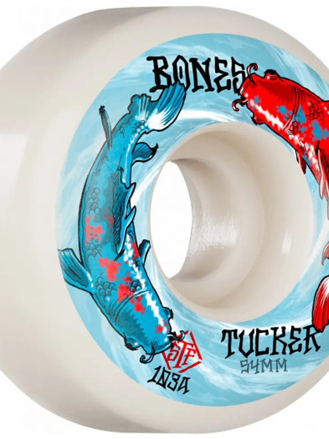 Ruedas Bones - STF Tucker Big Fish V1 - 54mm 1