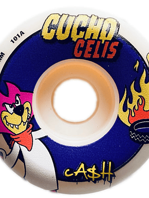 Set 4 ruedas golden cash  Dureza 101A 53mm clasica