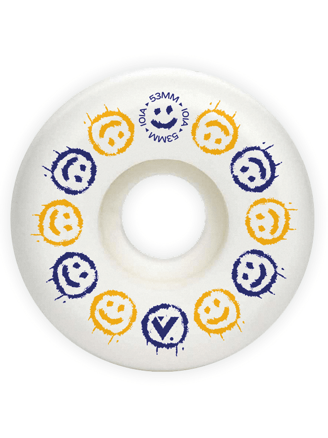 Set 4 ruedas cash  Dureza 102A 53mm 1