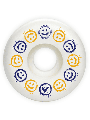 Set 4 ruedas cash  Dureza 102A 53mm