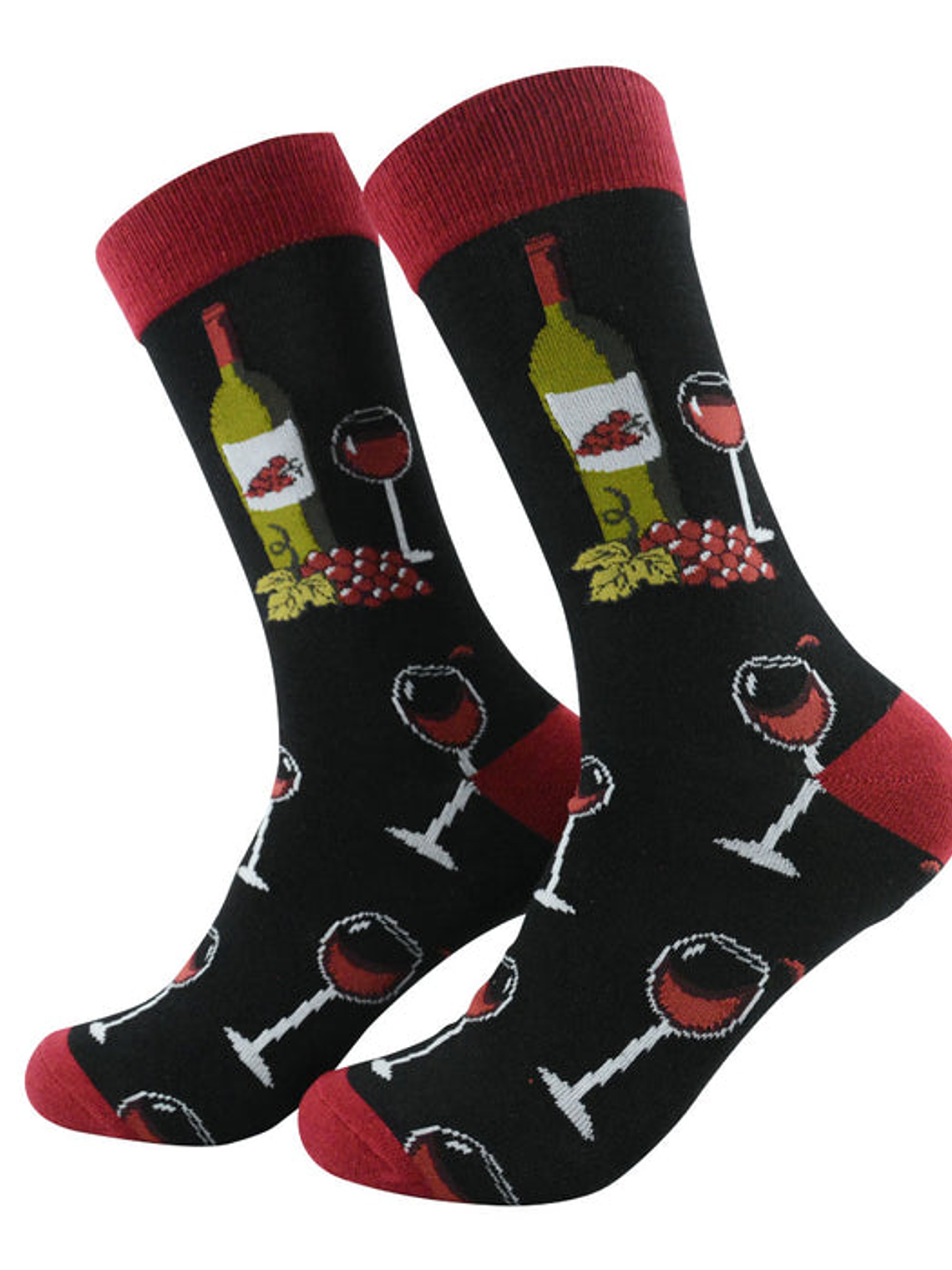 Calcetines Copas y Botellas de Vino 41-45 1