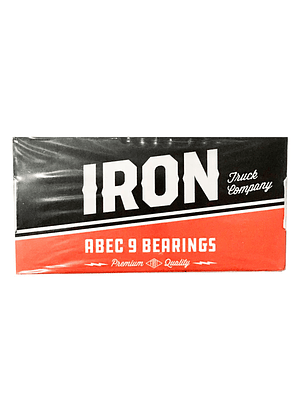 Iron Truck – Rodamientos Abec 9 Chrome