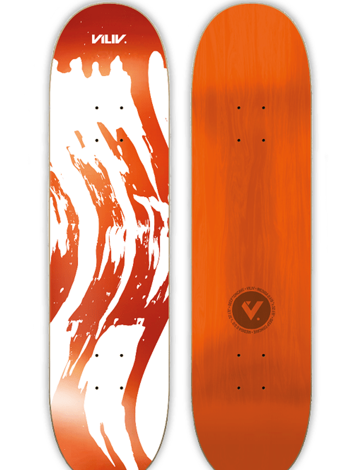 TABLA SKATE VILIV DECK FUEGO 8.25'' X 32'' 2