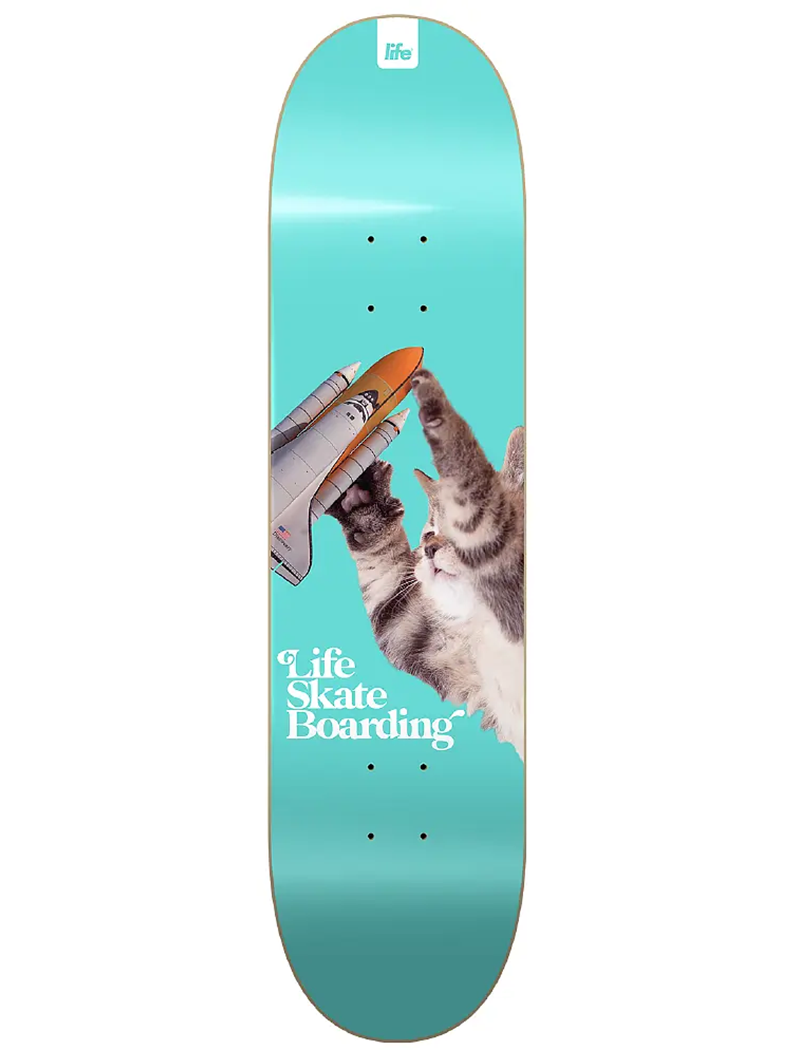 TABLA SKATE LIFE CAT ATTACK 8.125