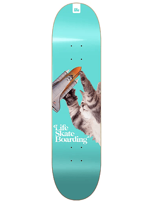 TABLA SKATE LIFE CAT ATTACK 8.125