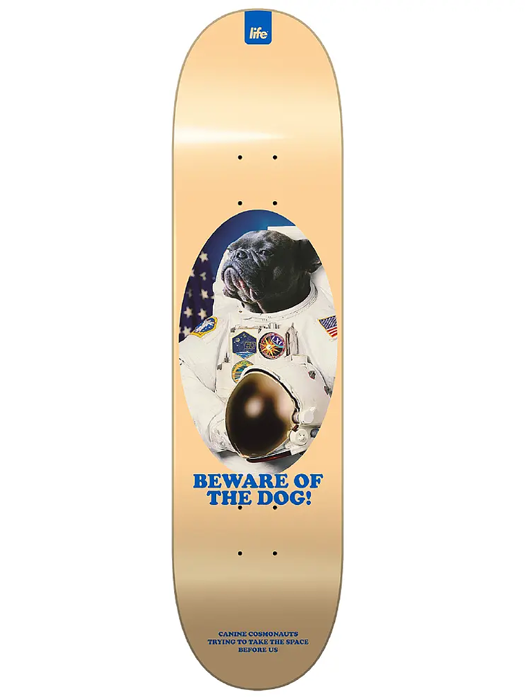 TABLA SKATE LIFE SPACE DOG 8.125