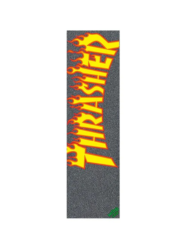 MOB grip - Lija Thrasher Yellow Orange Flame 9.0 x 33 unidad 1
