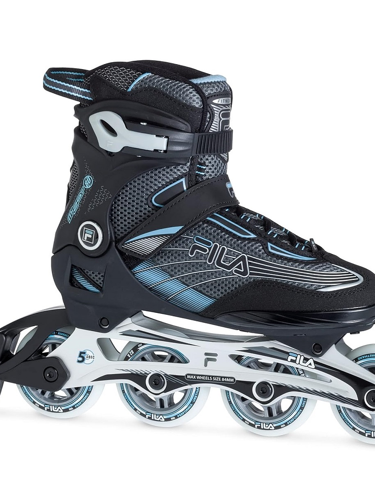 PATINES MIZAR 80 LADY NEGRO/LIGHTBLUE 1
