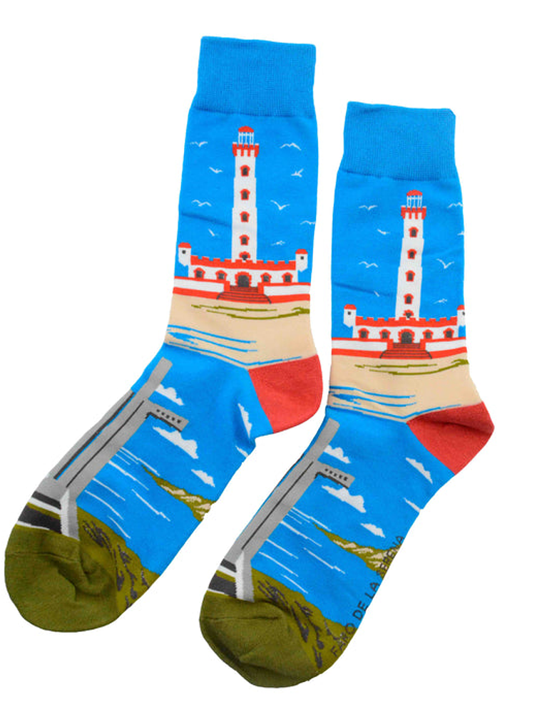 Calcetines El Faro de la Serena y Coquimbo 41-45 2