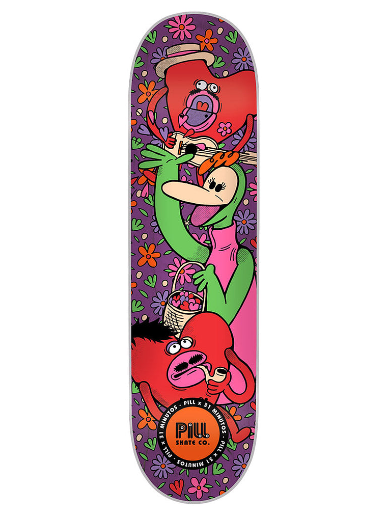 Pill x 31 Minutos - Tabla Patana Enamorada 2 - 8.125x32 1